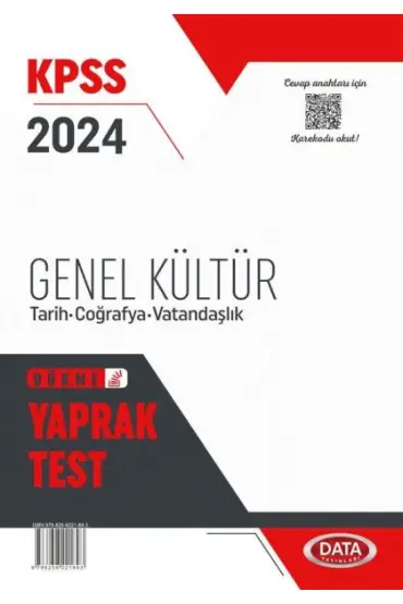 Data 2024 Kpss Genel Kültür Yaprak Test