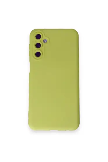  942 Samsung Galaxy M14 5g Kılıf Nano İçi Kadife  Silikon - Ürün Rengi : Koyu Yeşil