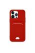 942 İphone 15 Pro Max Kılıf Kelvin Kartvizitli Silikon - Ürün Rengi : Derin Mor