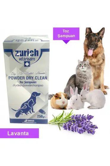  205  Powder Clean Toz Şampuan 250 Gr Lavanta Kokulu