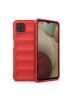  942 Samsung Galaxy A12 Kılıf Optimum Silikon - Ürün Rengi : Kırmızı