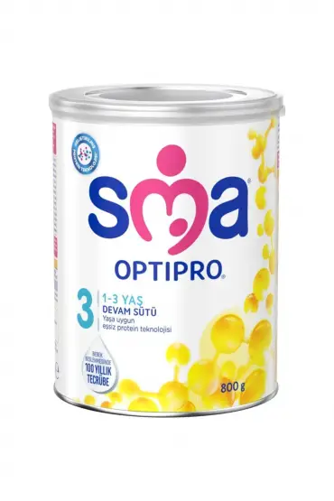  193 SMA Optipro Probiyotik 3 Bebek Devam Sütü 1-3 Yaş 800gr