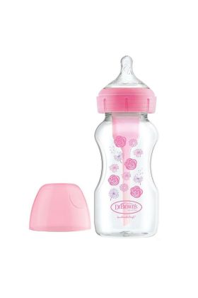  193 Dr Browns PP Geniş Ağız Options Biberon 270ml Pembe