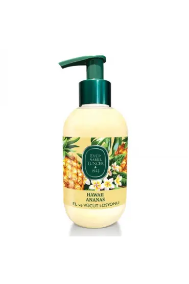  193  Doğal Zeytinyağlı El  Vücut Losyonu 280ml Hawaii Ananas