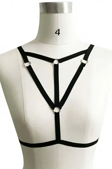  41 Özel Tasarım Harness-  - Ürün Rengi:Siyah