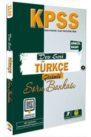 Tasarı Yayınları KPSS Türkçe Dev Seri Soru Bankası