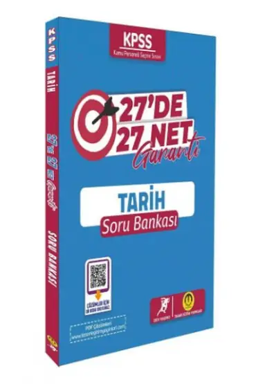 Tasarı Yayınları KPSS Tarih 27 de 27 Net Garanti Soru Bankası