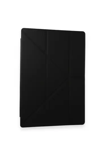  942 Samsung Galaxy X900 Tab S8 Ultra 14.6 Kılıf Kalemlikli Mars Tablet Kılıfı - Ürün Rengi : Siyah