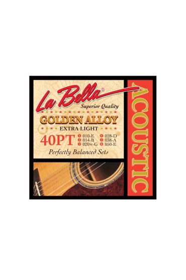 Gitar Aksesuar Akustik Tel Labella 40PT 0,10