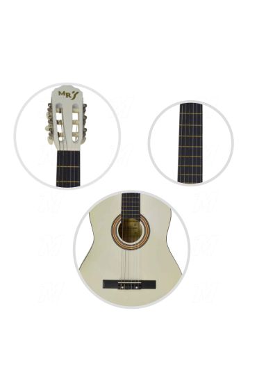 Gitar Klasik Manuel Raymond Beyaz MRC375WH