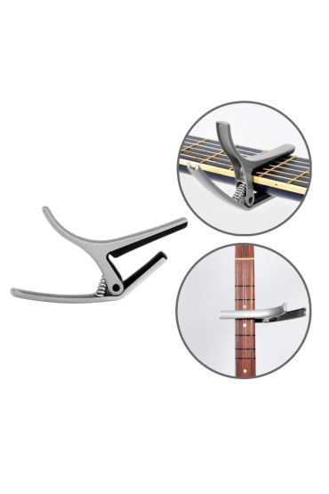 Enstrüman Kaposu Kelepçesi Extreme Gümüş Rengi XGC97SL