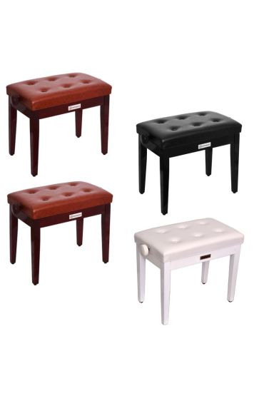 Piyano Aksesuar Koltuk Tabure Dominguez Ayarlı Ceviz DPB125-WN