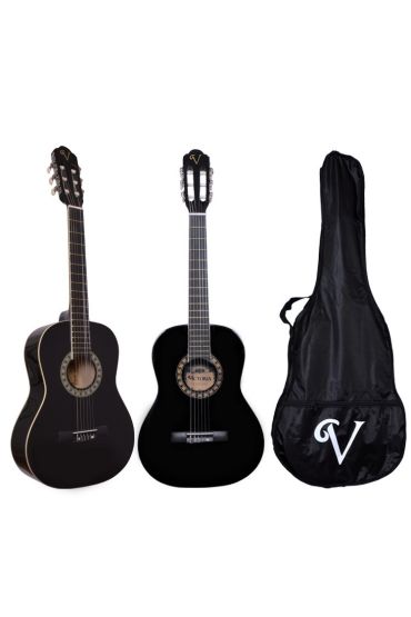 Victoria Klasik Gitar Seti Kılıf ve Pena Hediyeli 3/4 CG160BK
