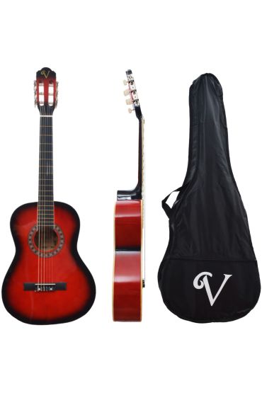 VİCTORİA KLASİK GİTAR SETİ KILIF VE PENA HEDİYELİ 3/4 (CG160RB)