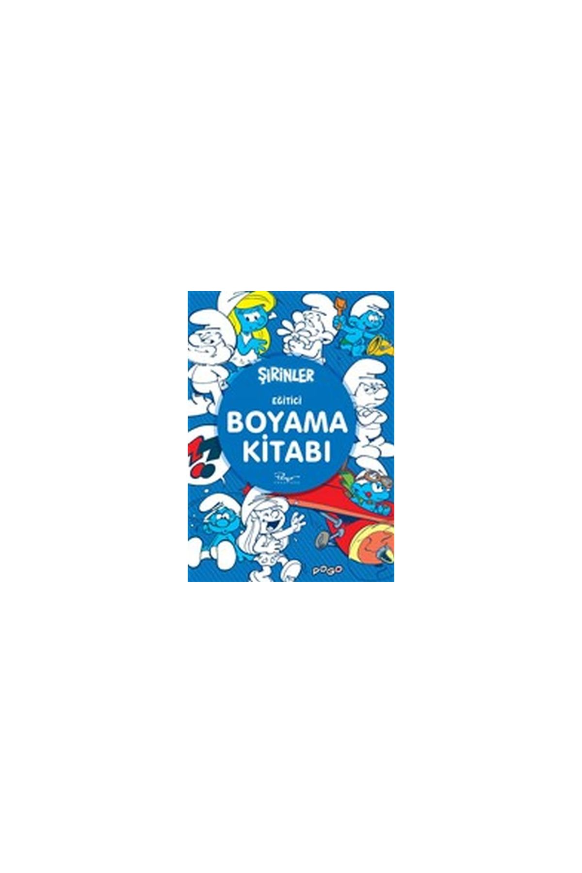 Eğitici Boyama Kitabı - Şirinler
