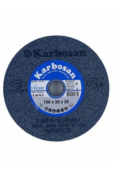  202 Karbosan 150X20X20 36 Kum NK Taşlama Taşı