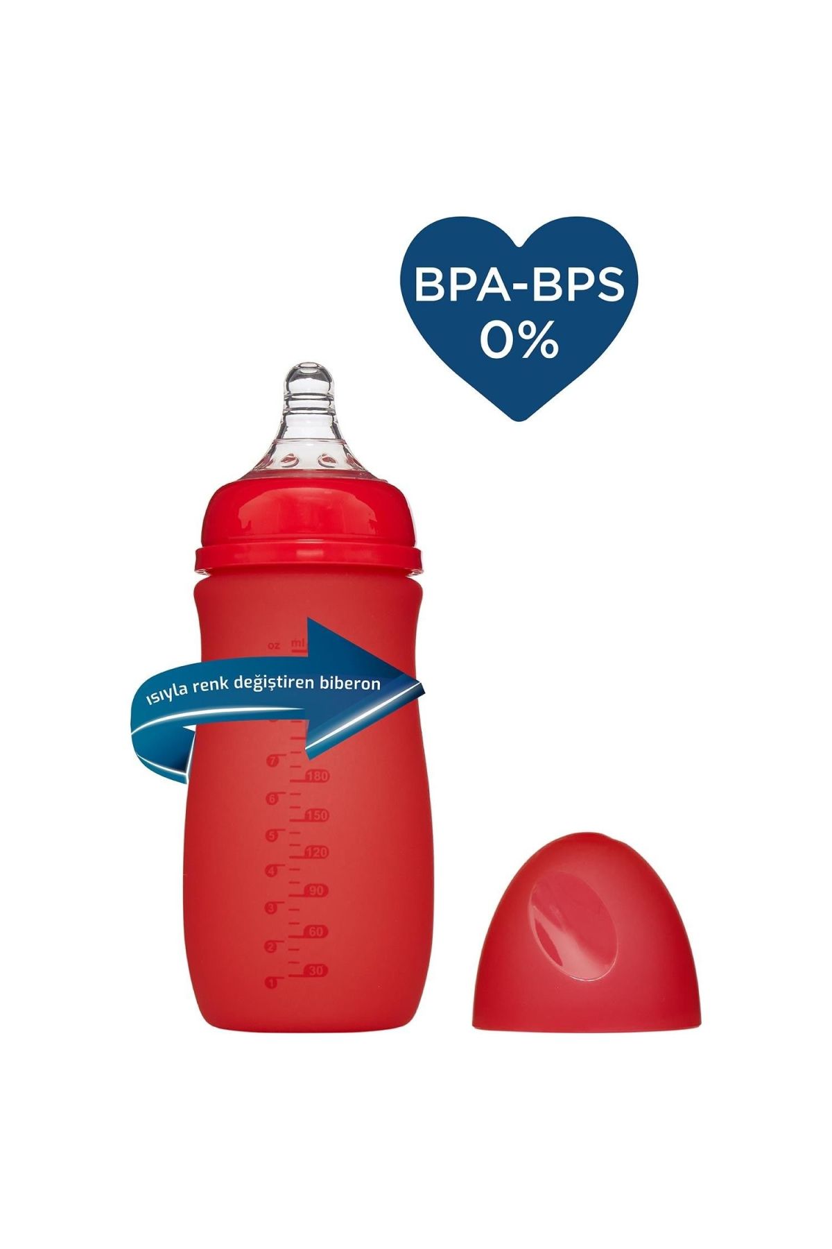 193 Isıyla Renk Değiştiren Cam Biberon 260ml 52302
