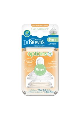  193 Dr Browns Geniş Ağız Y Kesim 2Li Silikon Biberon Emziği
