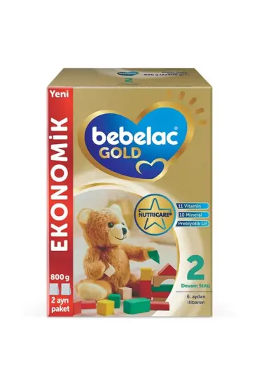  193 Bebelac Gold Bebek Devam Sütü No2 800gr