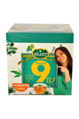  214 9lu Form Bitkisel Çay 60 Süzen Poşet
