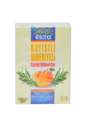  214 Kayısılı Biberiyeli Karışık Bitkisel Çay 45 Süzen Poşet