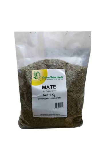  214 Mate Yaprağı Otu Doğal 1000 Gr Paket