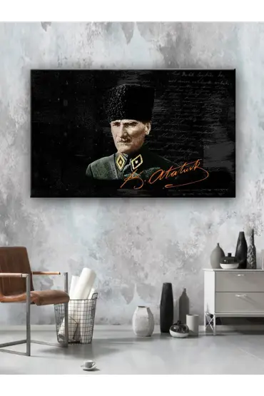  104 Atatürk Tabloları  (50 x 35) cm