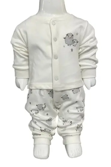  193 Aziz Bebe Bebek Tulum 6857 Ekru