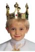  193 Parti Aksesuar Plastik Kral Tacı Altın Renk Çocuk Boy 45 cm