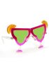  193 Margarita Parti Gözlüğü Pembe Renk 16x8 cm