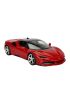  193 97300 1:14 Ferrari SF90 Stradale Işıklı Uzaktan Kumandalı Araba 34 cm -Sunman