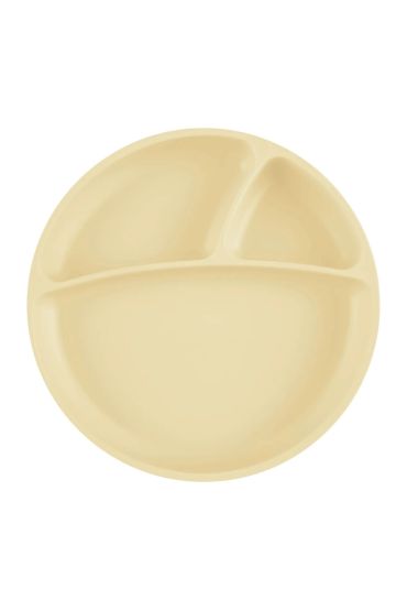  193 OiOi Porsiyon Vakum Tabanlı Silikon Tabak Mellow Yellow