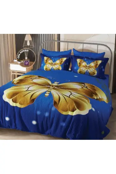 3D Ranforce Çift Kişilik Pike Takımı Butterfly ODA KOKUSU HEDİYELİ