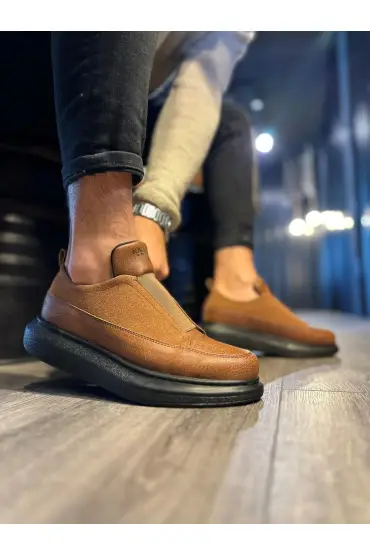  941  Sneakers Ayakkabı  Taba (Siyah Taban)