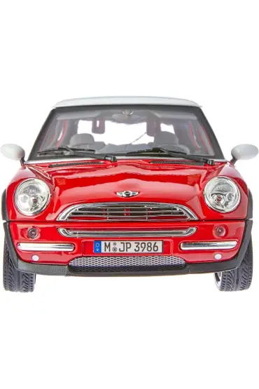  193 Nessiworld Bburago 1:18 Mini Cooper 2001 Kırmızı Model Araba