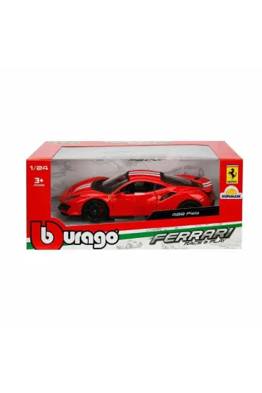  193 Nessiworld Bburago 1:24 Ferrari 488 Pista Model Araba