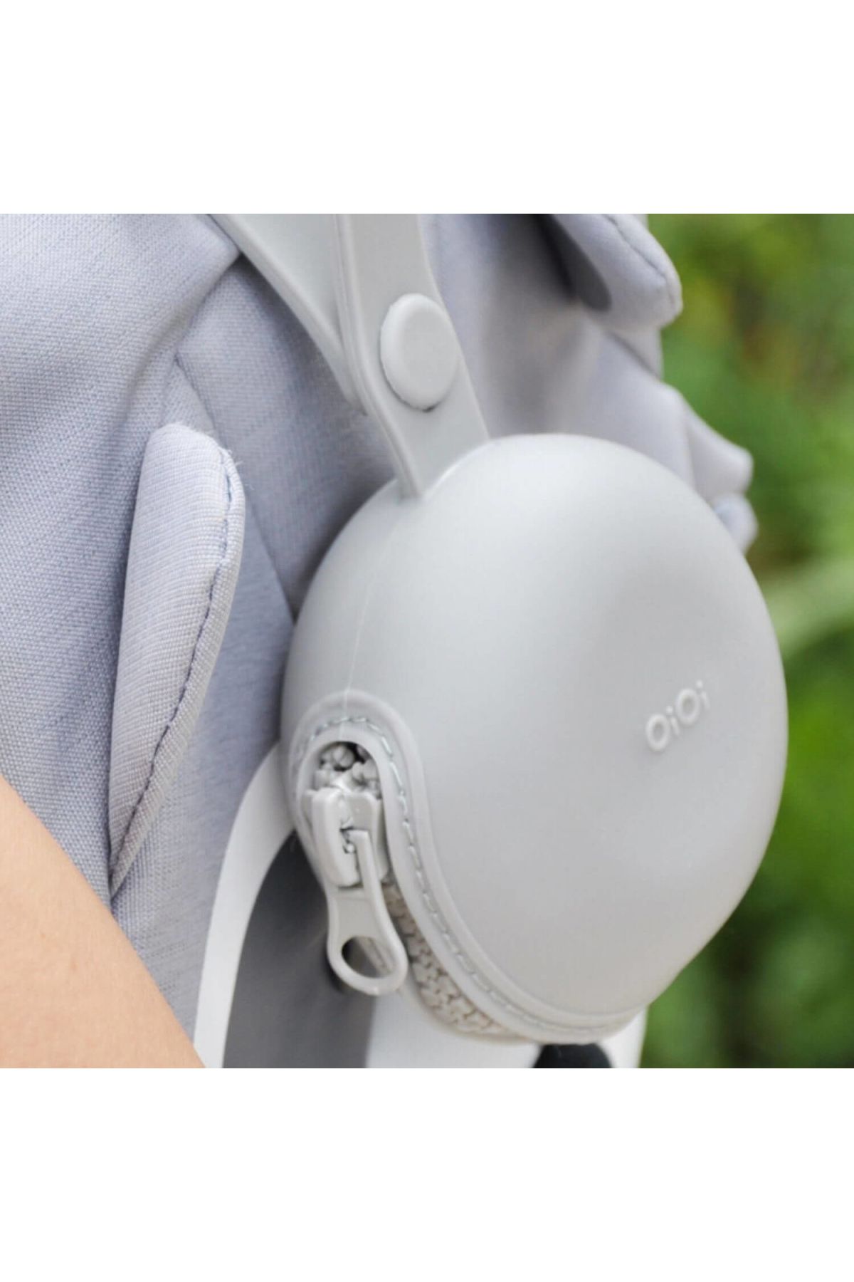 193 OiOi Pod Silikon Emzik Kutusu Powder Grey