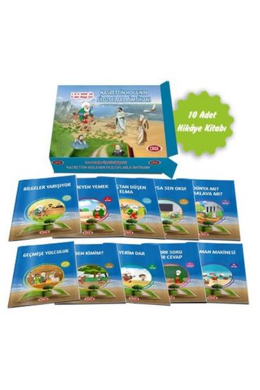3. ve 4. Sınıflar İçin Nasrettin Hoca'nın Filozoflarla İmtihanı 10'lu Hikaye Seti