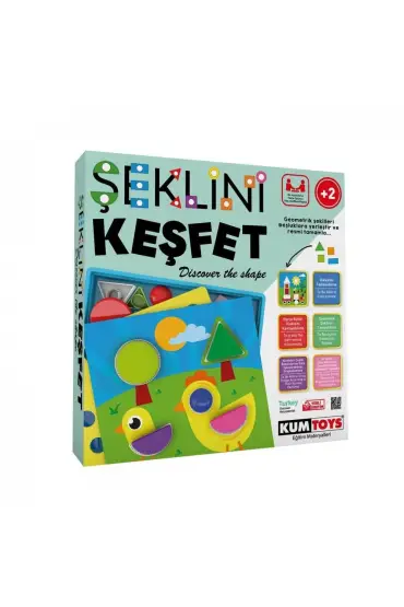  193  Şeklini Keşfet Dikkat ve Kavrama Oyunu
