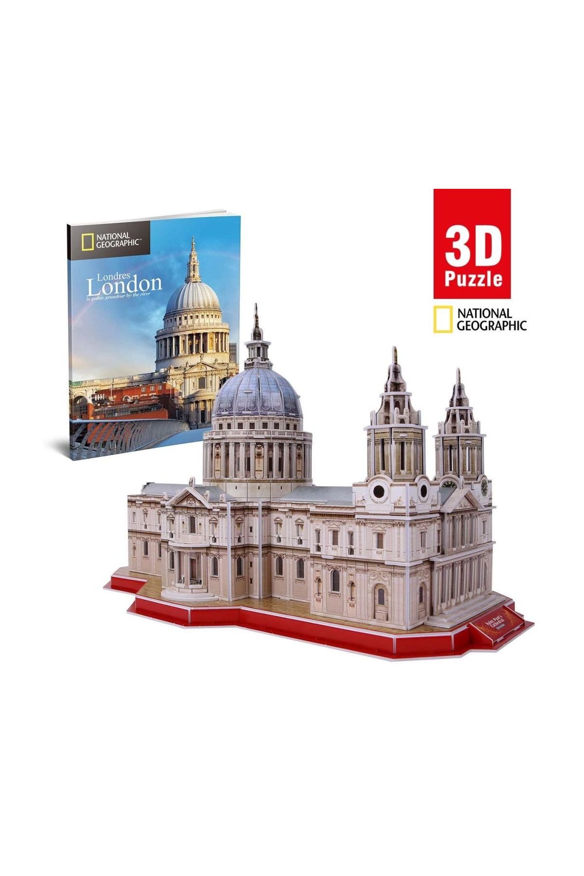193 Nessiworld National Geographic 107 Parça 3D Puzzle Aziz Paul Katedrali