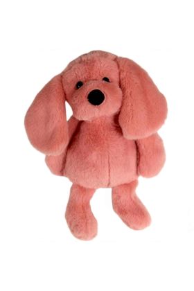  193 Uyku Arkadaşı Köpek Peluş Somon 34 cm