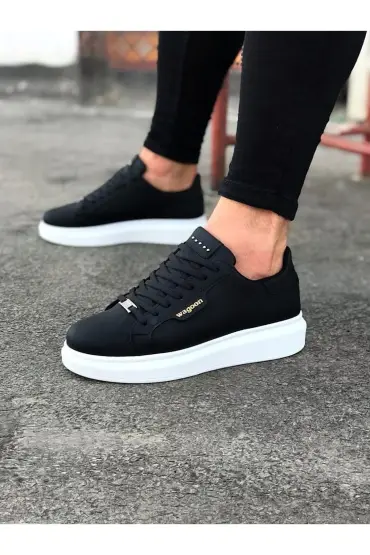  947 CZ01 Siyah Erkek Casual Ayakkabı