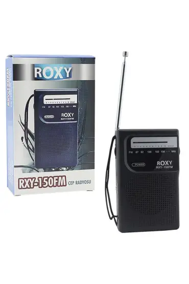  192 Roxy Rxy-150fm Cep Tipi Mini Analog Radyo (4172)