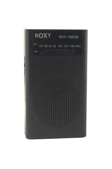  192 Roxy Rxy-160fm Cep Tipi Mini Analog Radyo (4172)