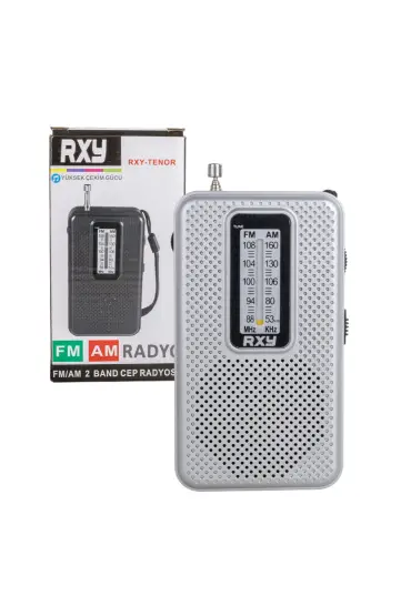  192 Roxy Rxy-tenor Cep Tipi Mini Analog Radyo (4172)