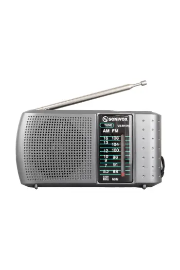  192 Sonıvox Vs-r1516 Gri Renk Analog Radyo (4172)