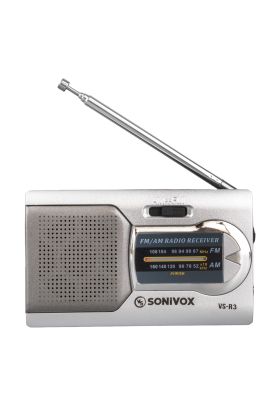  192 Gümüş Renk Cep Tipi Analog Fm Radyo Vs-r3 (4172)
