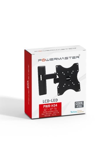  192 22-37 Çift Kollu Kilitli Hareketli Duvar Askı Aparatı (4172)