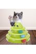  192 Tower Of Tracks Eğlenceli Üç Katlı Kedi Oyuncağı Seti Kedi Oyunu (4172)
