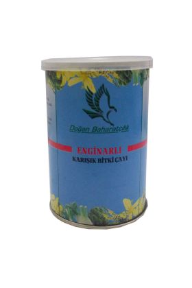  214 Enginarlı Karışık Bitkisel Çay 100 Gr Teneke Kutu